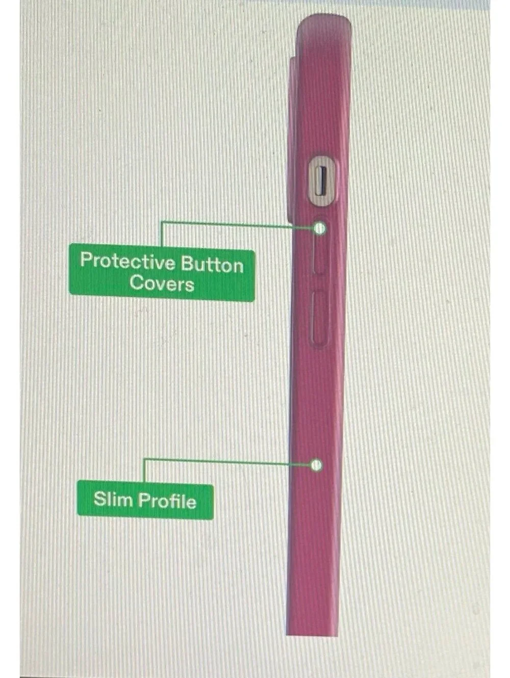 Onn Case for iPhone 16e/15/14/13 Frosted Pink